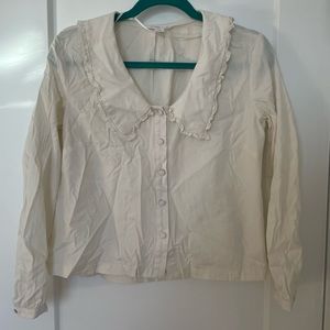 Joe Fresh x Jillian Harris Peter Pan Collar blouse